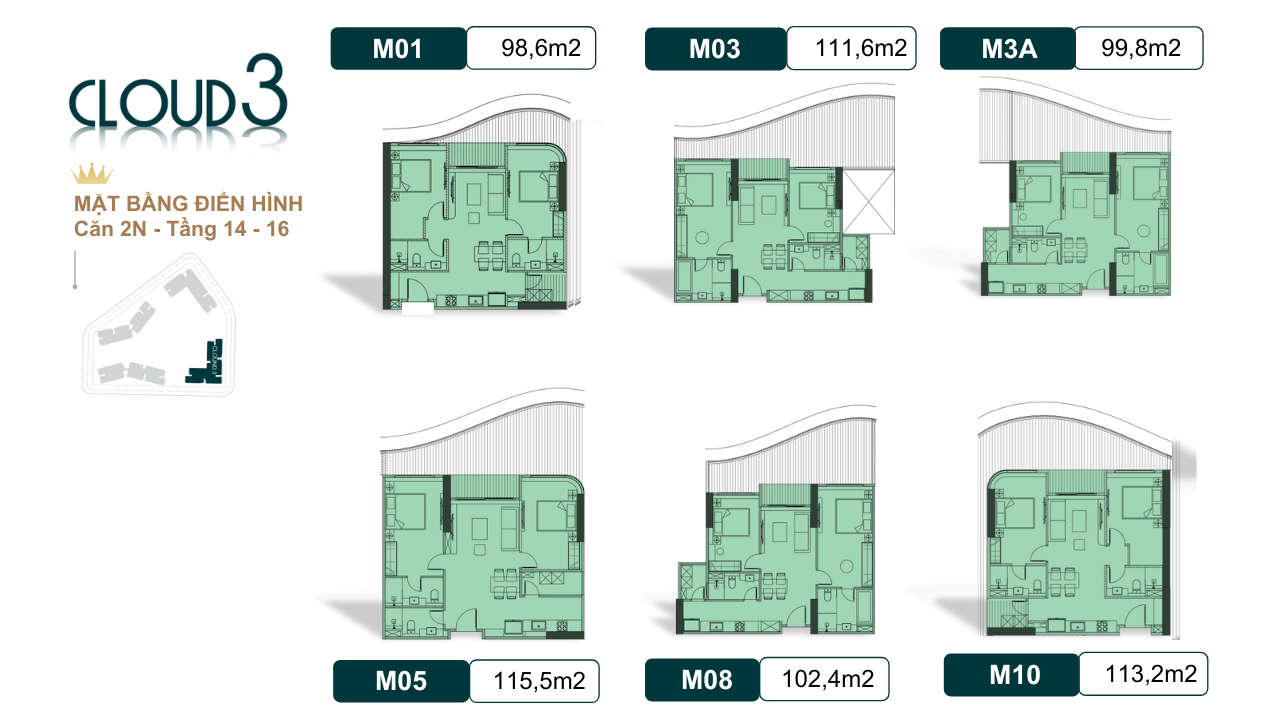 chung cư royal mansion tòa cloud3