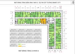 mặt bằng tòa S cát tường yên phong bắc ninh 