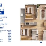 Căn hộ 2 ngủ 69 m soul center vân Trung
