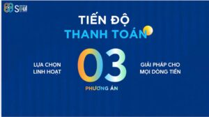 Tiến độ thanh toán dự án nhà ở xã hội soul center vân Trung