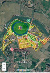 Mặt bằng diện tích chia lô Vinhomes King Park